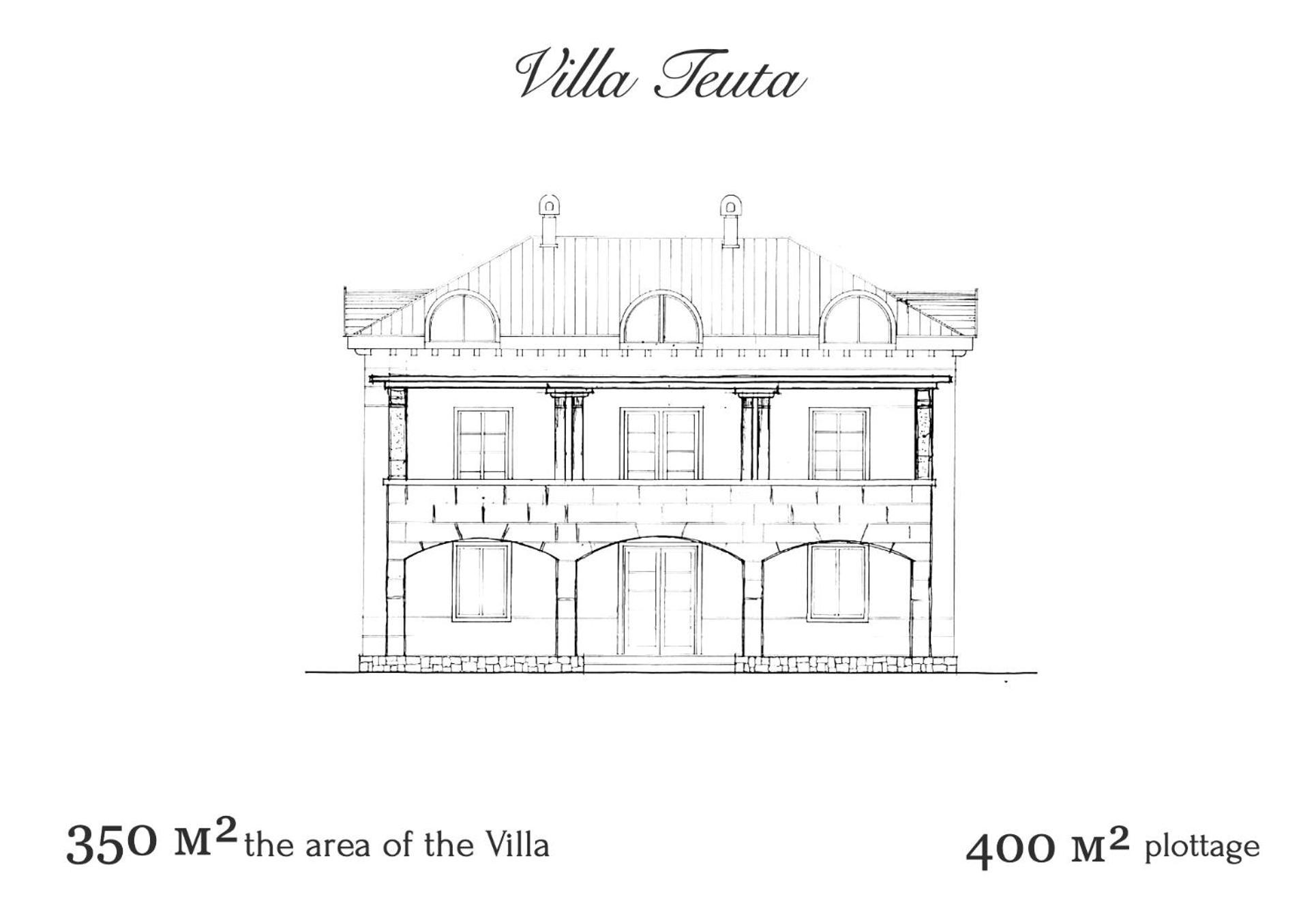 Villa Teuta Risan Buitenkant foto